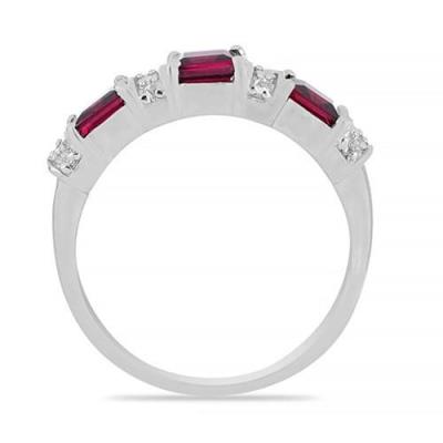 BUY REAL RHODOLITE GEMSTONE RING IN 925 SILVER